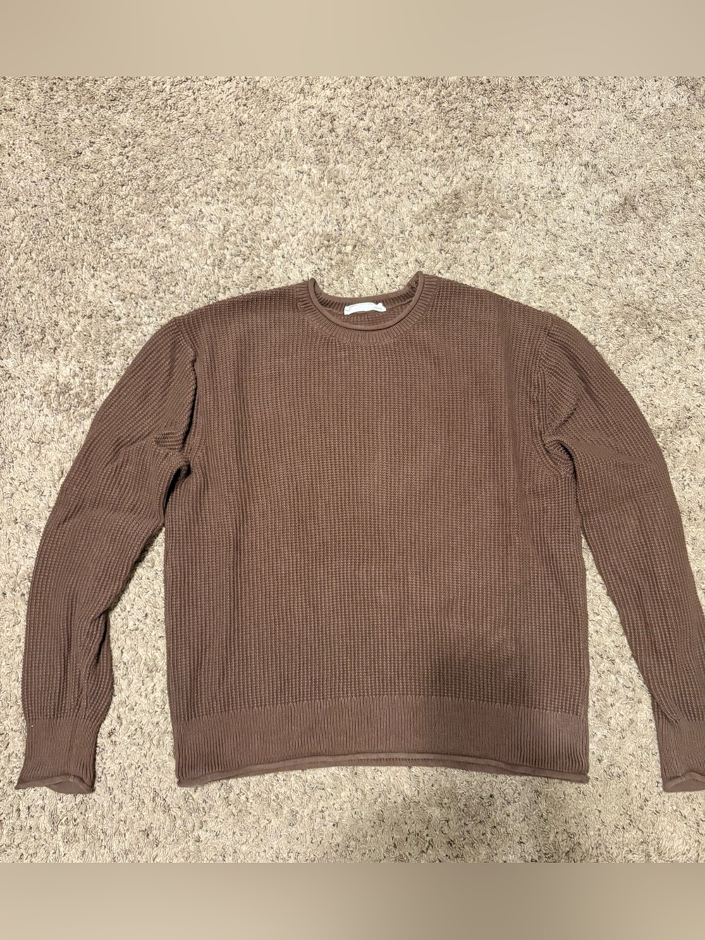 Everlane Waffle Rollneck Sweater